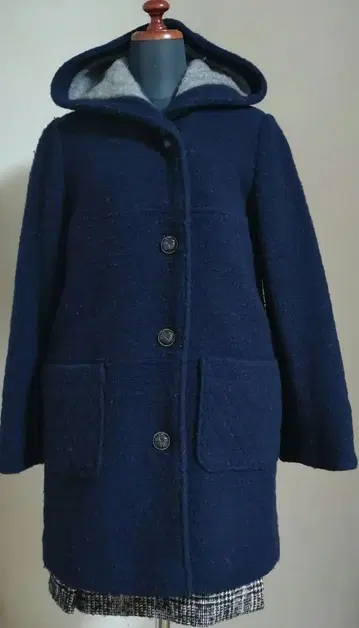 [새상품급] 레나운 심플 라이프 울 코트