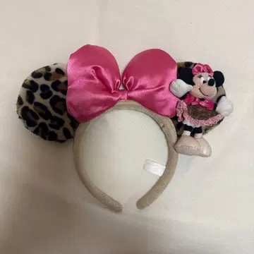 미니 레오파드 무늬 머리띠