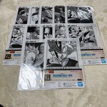제일복권 드래곤볼 40주년 G상 클리어 파일 12종 세트