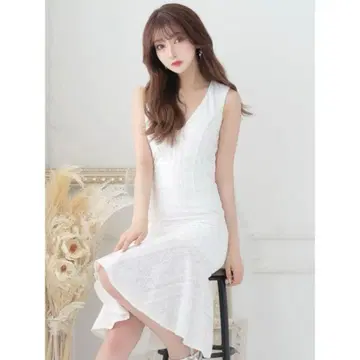 쥬얼스 머메이드 레이스 원피스 드레스 S 사이즈