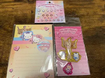 마츠켄 헬로키티 POP UP SHOP 라메 아크릴 키링 세트