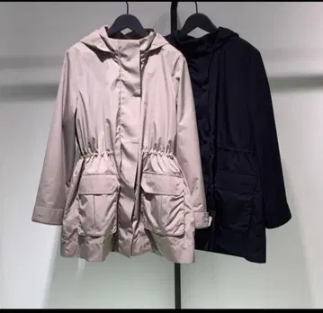 theory luxe 라이너 포함 모즈 코트 40 네이비