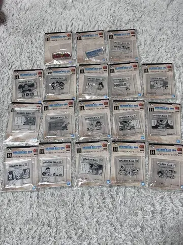 제일복권 드래곤볼 40주년 H상 MOKUJI 스탠드 컴프 세트