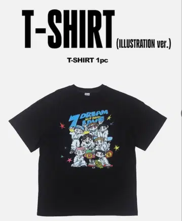 nctdream 팝업 티셔츠 일러스트레이션