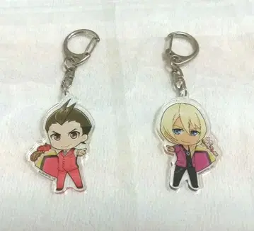 역전재판 오도로키 호스케 가류 쿄야 아크릴 키링