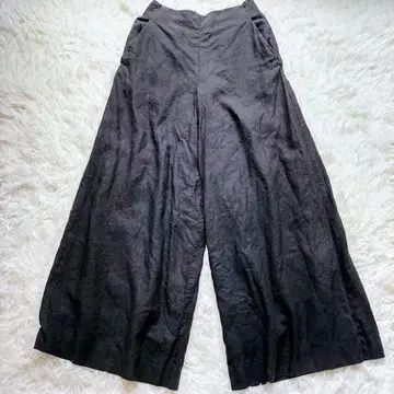 ebure 에부르 린넨 100% 와이드 팬츠