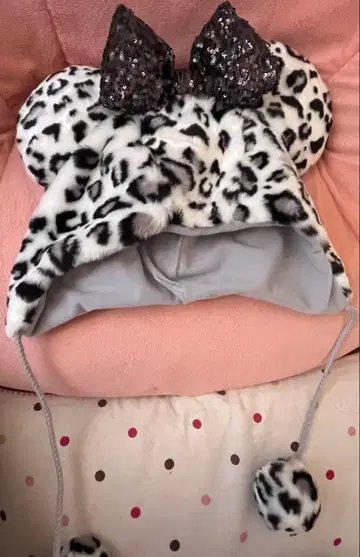 택 포함 새상품 디즈니 팬캡 화이트 블랙