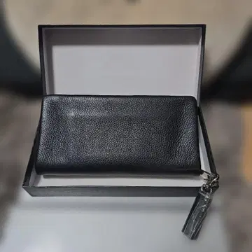 미사용 새상품 BEAURE 블랙 장지갑 B-0003