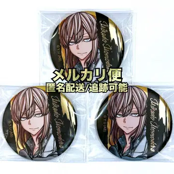 토우겐 안키 토도지 미카도 만화전 트레이딩 메탈릭 캔뱃지 3점 원작