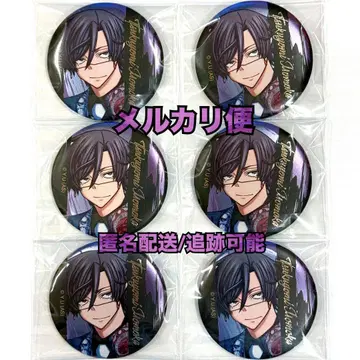 도겐안귀 도카츠키요미 만화전 트레이딩 메탈릭 캔뱃지 6점 원작