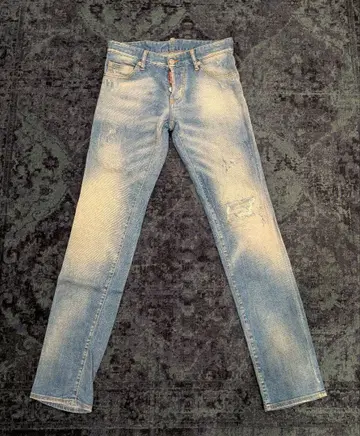 Dsquared2 스트레이트 데님 42