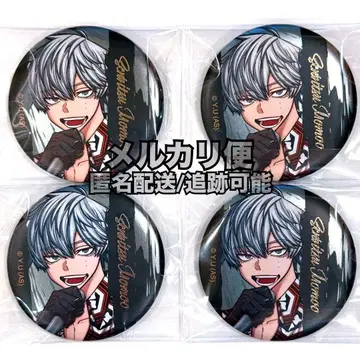 도원암귀 모오 선율 만화전 트레이딩 메탈릭 캔뱃지 4점 원작