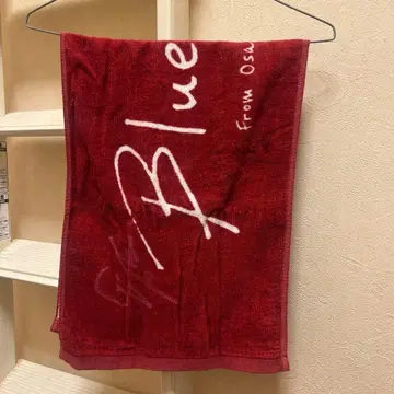 Blue Mash 타월 사인 포함