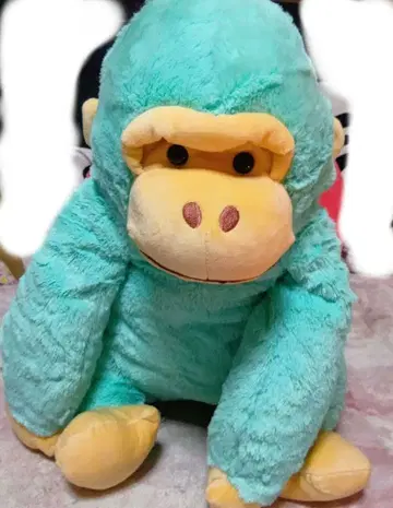 우호호 고릴라의 고리군 이로이로 울트라 BIG 봉제 인형 그린