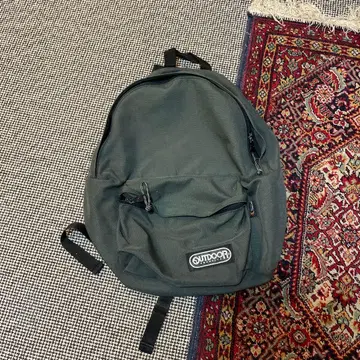 90s 아웃도어 백팩 다크 그린 usa제