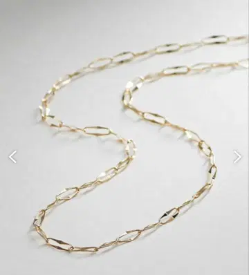 코코슈닉 10K 골드 링크 체인 목걸이 초커