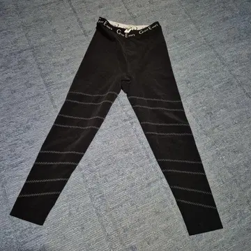 그랜트 이온의 블랙 스트라이프 레깅스 사이즈 70