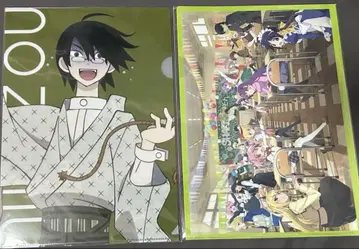 샤프트 50주년 기념전 클리어 파일 절망선생 이토시키 노조무 2점 세트