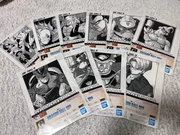 드래곤볼 제일복권 40th 코믹스 클리어 파일 10종 세트