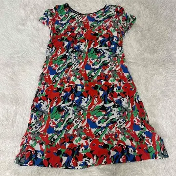 [새상품급] 시네카논 올 패턴 원피스 수입 쉬폰 얇은 소재 1201