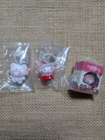 산리오 캐릭터즈 마이멜로디 3개 묶음 판매 가챠