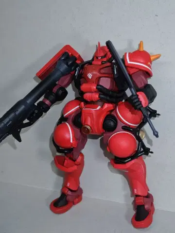 HG GQ 샤아 자쿠 전체 도색 완성품