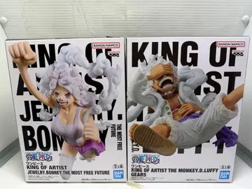 원피스 KING OF ARTIST 초기 루피 보니 피규어 세트