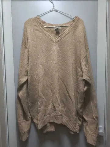 L.L.Bean 베이지 니트 스웨터 XL