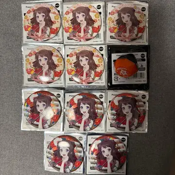 뱅드림 포피파 Poppin'Party 토야마 카스미 캔뱃지 링라이트