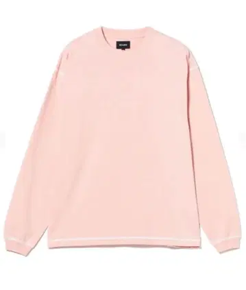 BEAMS 스티치 크루넥 T셔츠