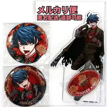 도겐안키 이치노세 시키 파보테리아 아크릴 스탠드 캔뱃지 원작 상품