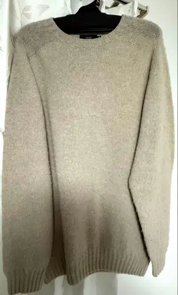 즉시 판매 희망 SHIPS 스코틀랜드제 베이지 스웨터 XL