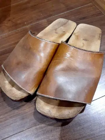 BRASS 세타가야 오리지널 가죽 샌들