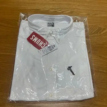 CHUMS OX 셔츠 화이트 XL
