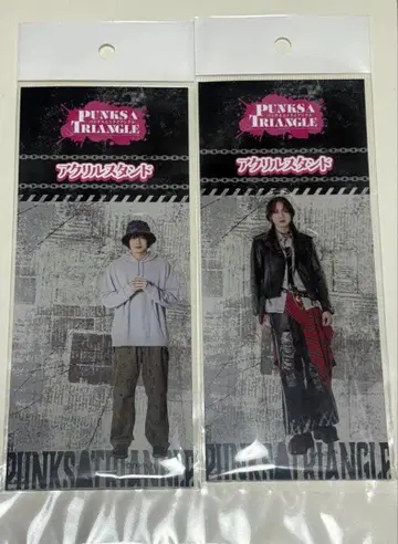 펑크 트라이앵글 아크릴 스탠드 아이 AE 후지바야시 타이야 에나가 아유무