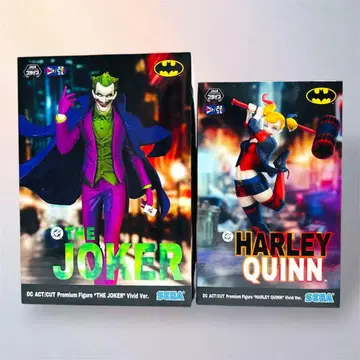 조커 & 할리 퀸 비비드Ver. ACTCUT 피규어 2체