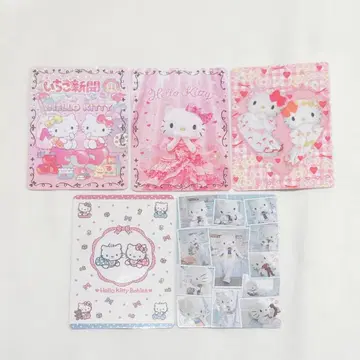 딸기신문 50주년 트레이딩 카드 트레카 헬로키티 다니엘 5장