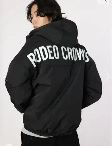 로데오 크라운 GU bicolor 후디드 자켓 아우터 가을/겨울