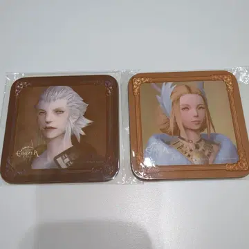 [레어품] FF14 ff14 코스터 멜위브 카누에 코스터 세트