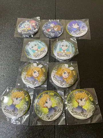 SNOW MIKU 2020 유키 미쿠 2020 캔뱃지 컬렉션 10개