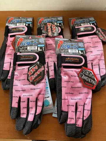 펭귄 에이스 논슬립 라이트 장갑 L 사이즈 5개 세트