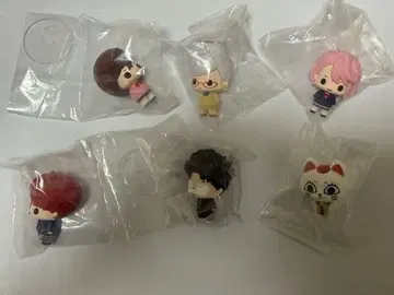 한다한다 초코링 마스코트 전 6종 풀컴프