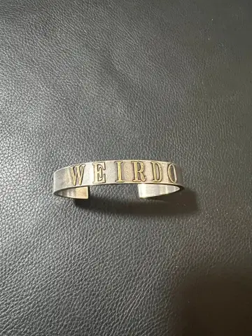 WEIRDO 실버 뱅글