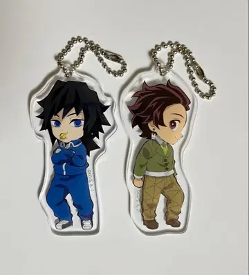 귀멸의 칼날 토미오카 기유 카마도 탄지로 키메츠 학원 아크릴 키링