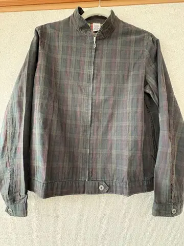 dualite 듀아리테 집업 블루종 코튼 100% 일본제