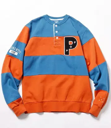 POP TRADING COMPANY 헨리넥 맨투맨 M