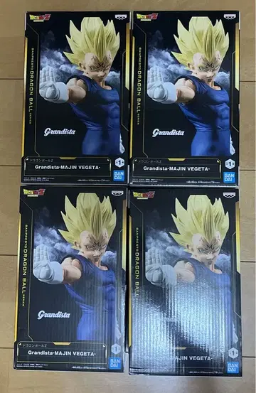 드래곤볼 Z 그란디스타 마인 베지터 피규어 4체 세트