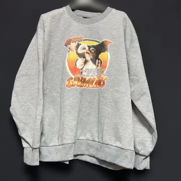 미사용 새상품 택 포함 GREMLINS 프린트 맨투맨 L 사이즈