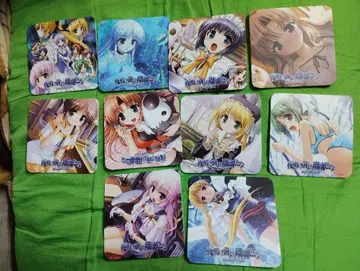 게임 특전 새벽보다 푸른색인 두꺼운 종이 코스터 10장 세트