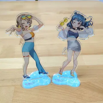 러브 라이브 선샤인 Aqours 아크릴 스탠드 2체 세트